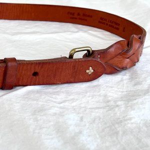 Rag & Bone Saddle Brown Boyfriend Belt: Size L